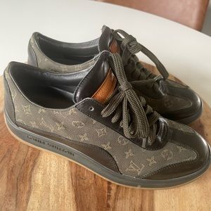 Vintage Louis Vuitton Leather Sneakers